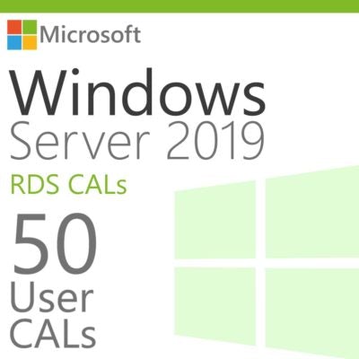 Windows Server 2019 50 RDS User CALs Product Key Global - Softwarek