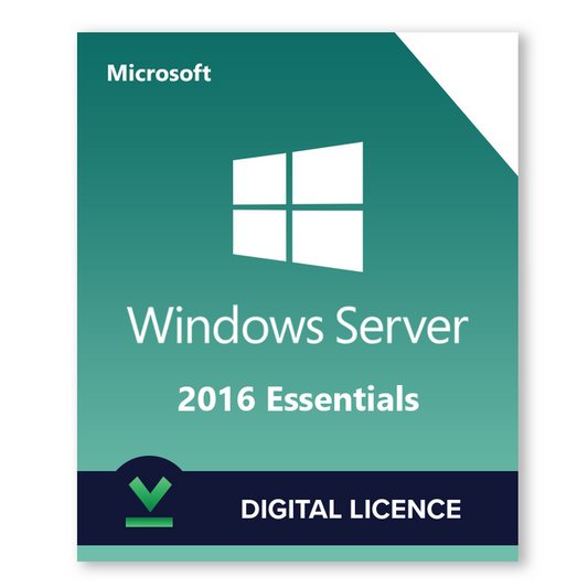 Microsoft Windows Server 2016 Essentials - Digital Licence - Softwarek